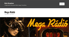 Desktop Screenshot of megaradio.hu